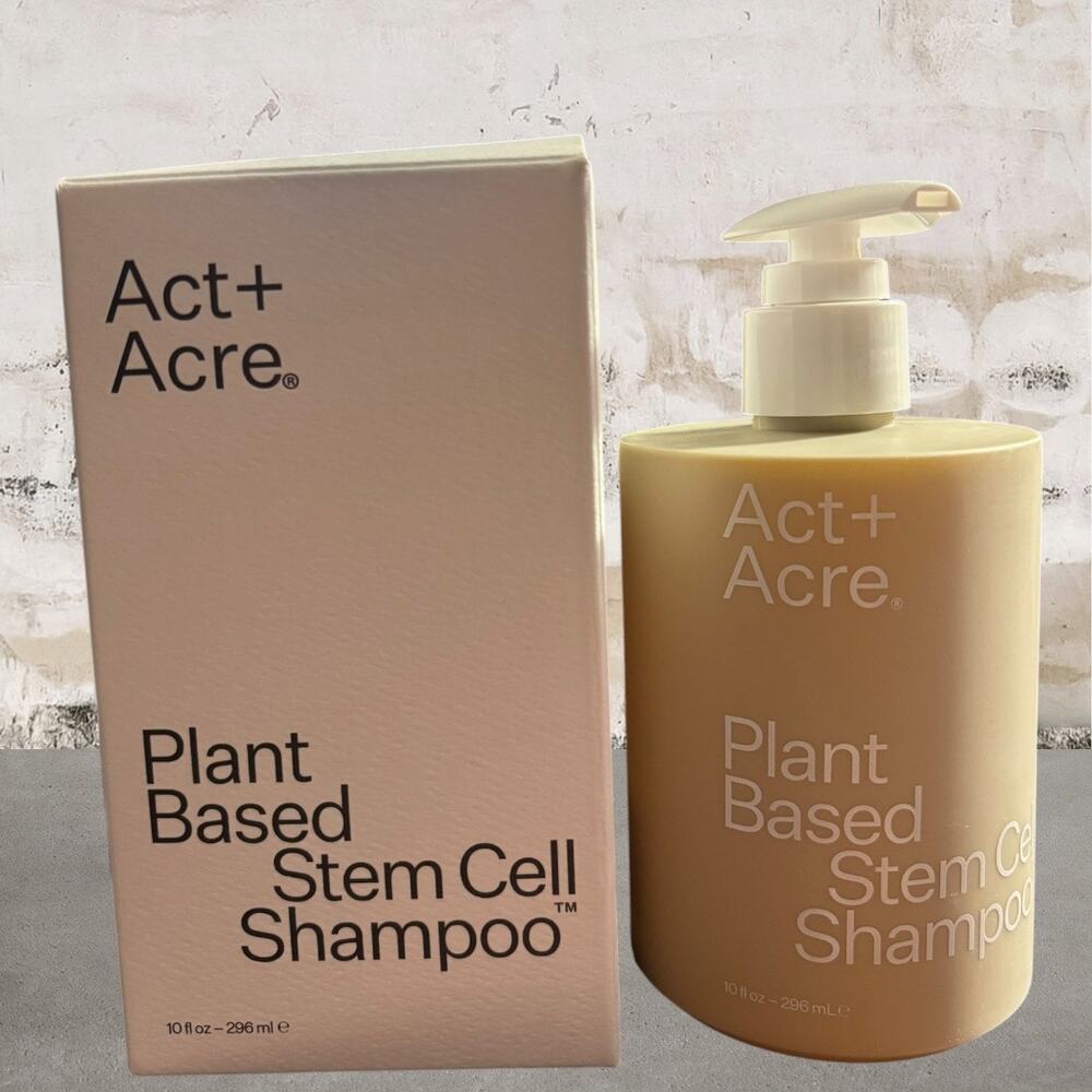 Act+Acre $42 Stem Cell Shampoo NIB